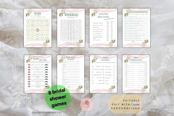 Elegant Bridal Shower Games: A Designer's Guide to Stylish Templates