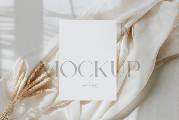Elevate Your Brand with a Neutral Fabric Mockup