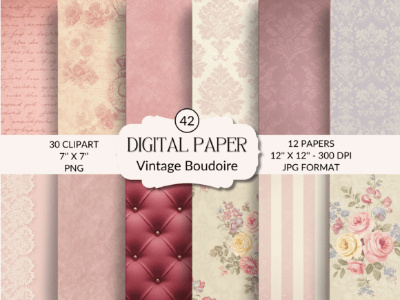 Elevate Your Designs with Vintage Boudoir Elegance