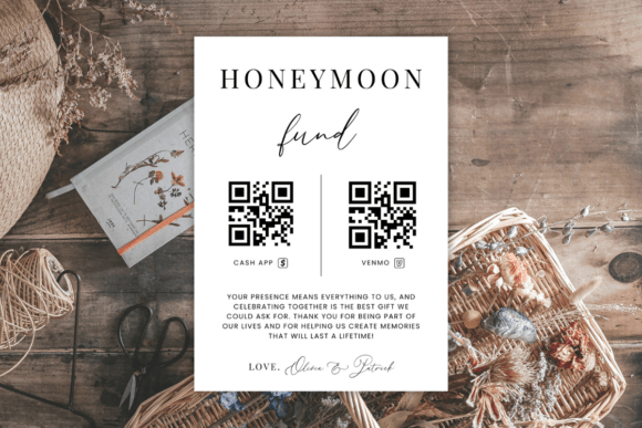 Elevate Your Wedding Decor with a QR Code Sign Template