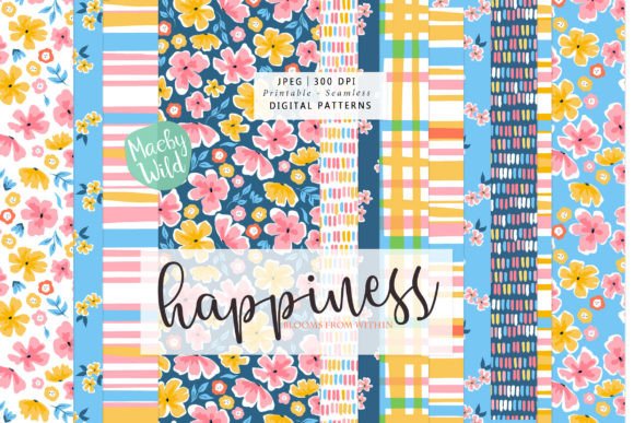 Infuse Joy with Vibrant Floral Design Patterns