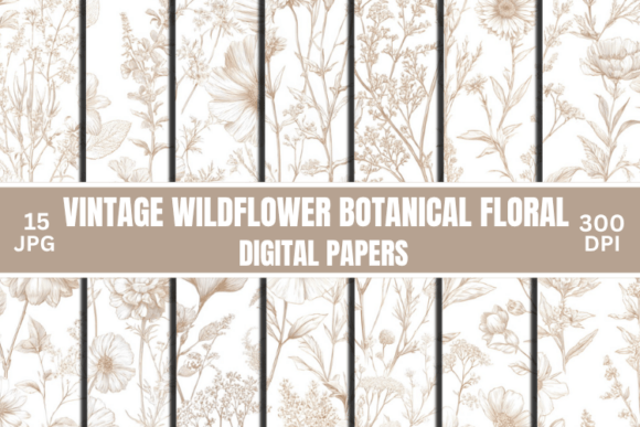 Integrating Vintage Wildflower Botanical Patterns into Modern Design