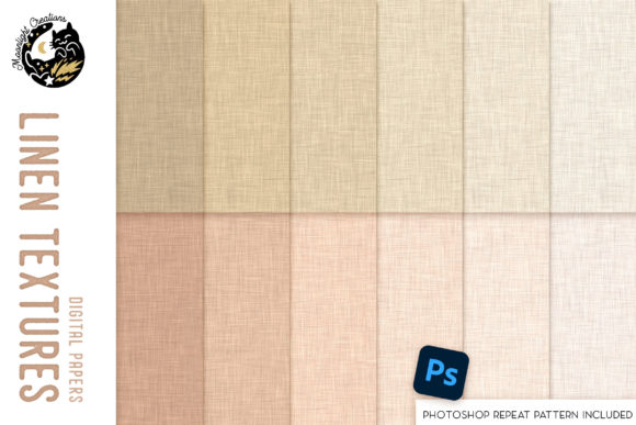 Linen Digital Paper Patterns: A Textured Foundation for Modern Design