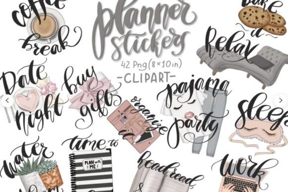 Planner Stickers Collection Kit: A Designer's Toolkit