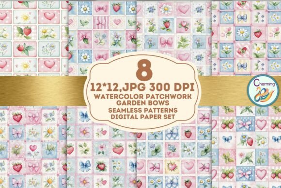 Seamless Paper: Patchwork Garden Bows for Dynamic Design